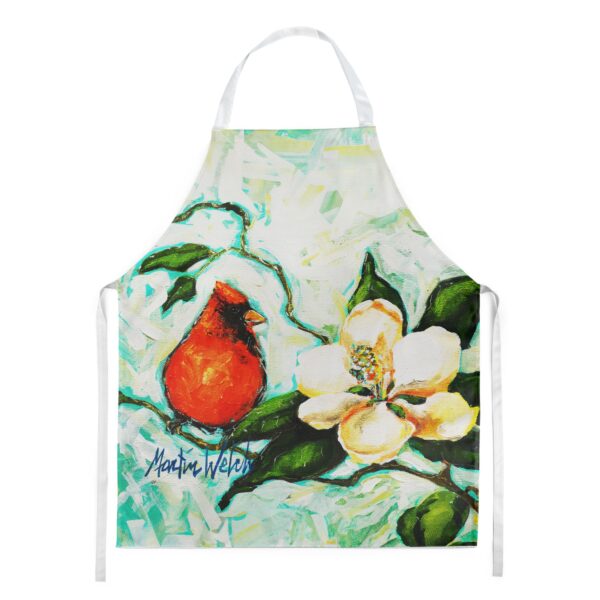 Cardinal Aqua Apron Cooking Kitchen Server Baking Crafts Gardening for Adult Women Men, Unisex, Large, Multicolor