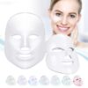 7 Colors LED Facial Mask Red Light Therapy Masks EMS Photon Therapy Face Neck Lifting Beauty Device Professional Facial Products Home Use Beauty Devices
