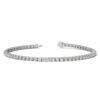 3.50 CTW Lab Grown Diamond Tennis Bracelet in 14kt White/Yellow Gold (G/VS) AGI Certified